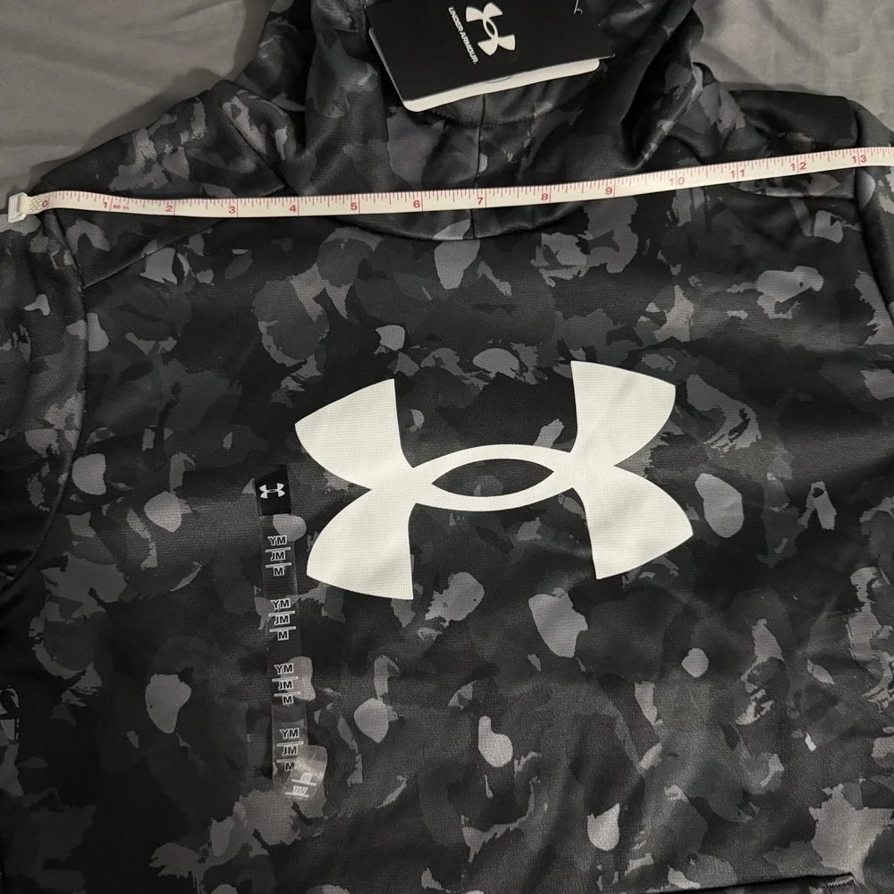Under Armour Youth Boys Fleece Pullover Activewear Outerwear Camoflauge Size YM - Picture 5 of 8